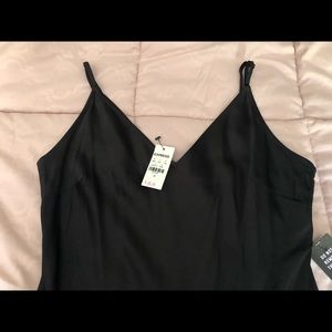NWT Black Express Slip Dress